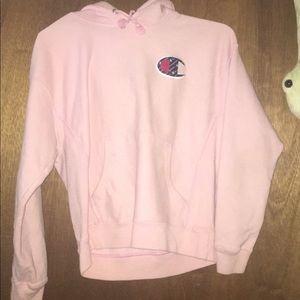Pink Champion Hoodie bought from Zumiez